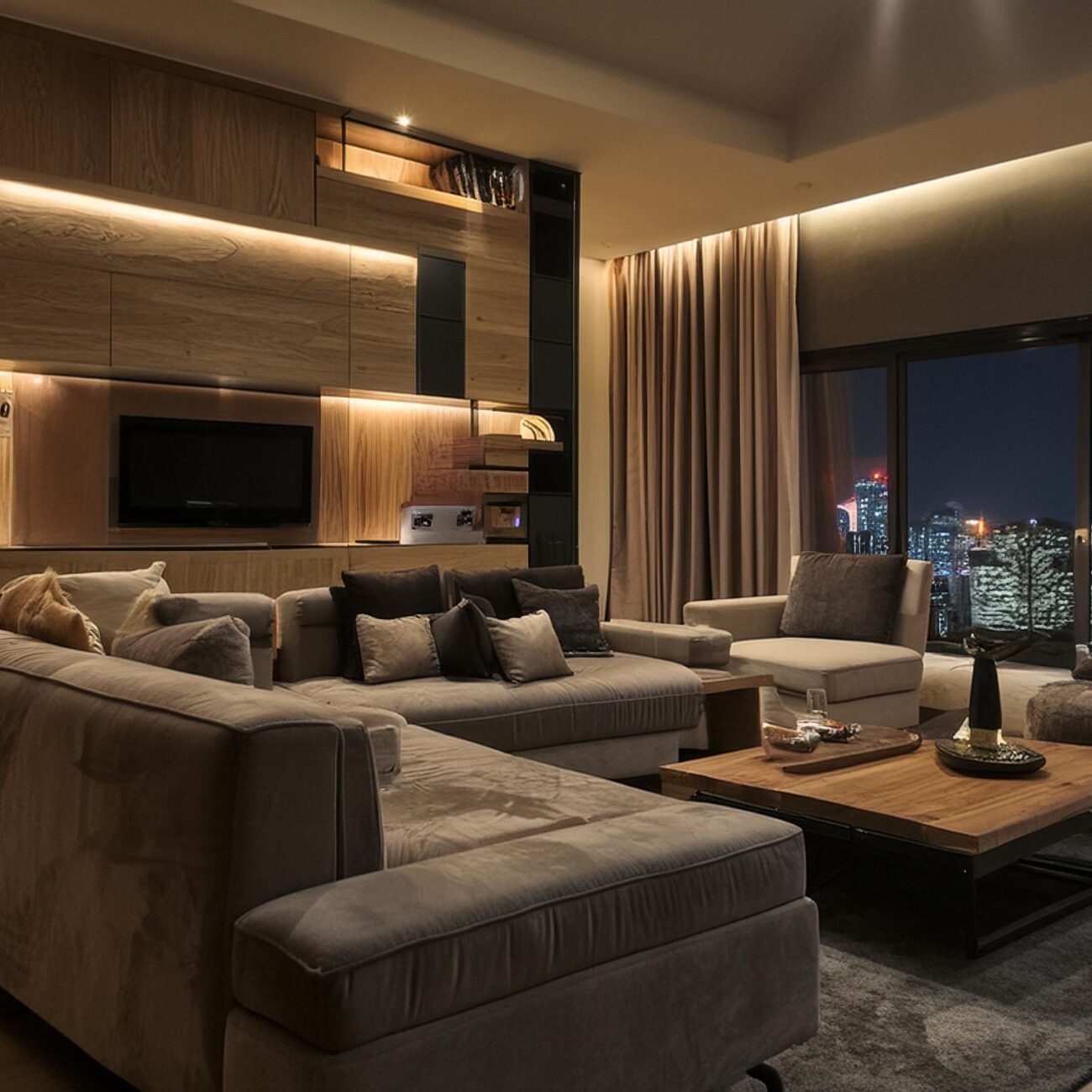 diseño de sala de estar