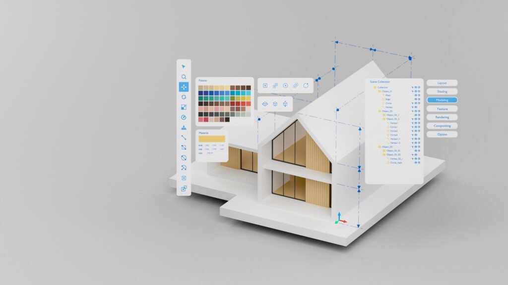 model 3d house