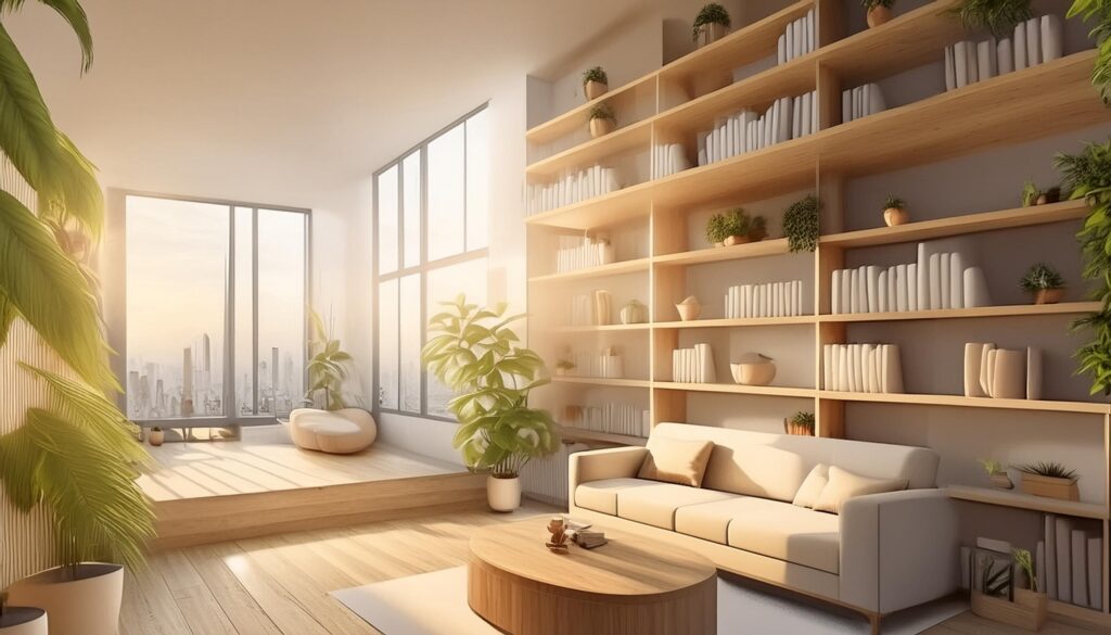 diseño de muebles - biblioteca 1