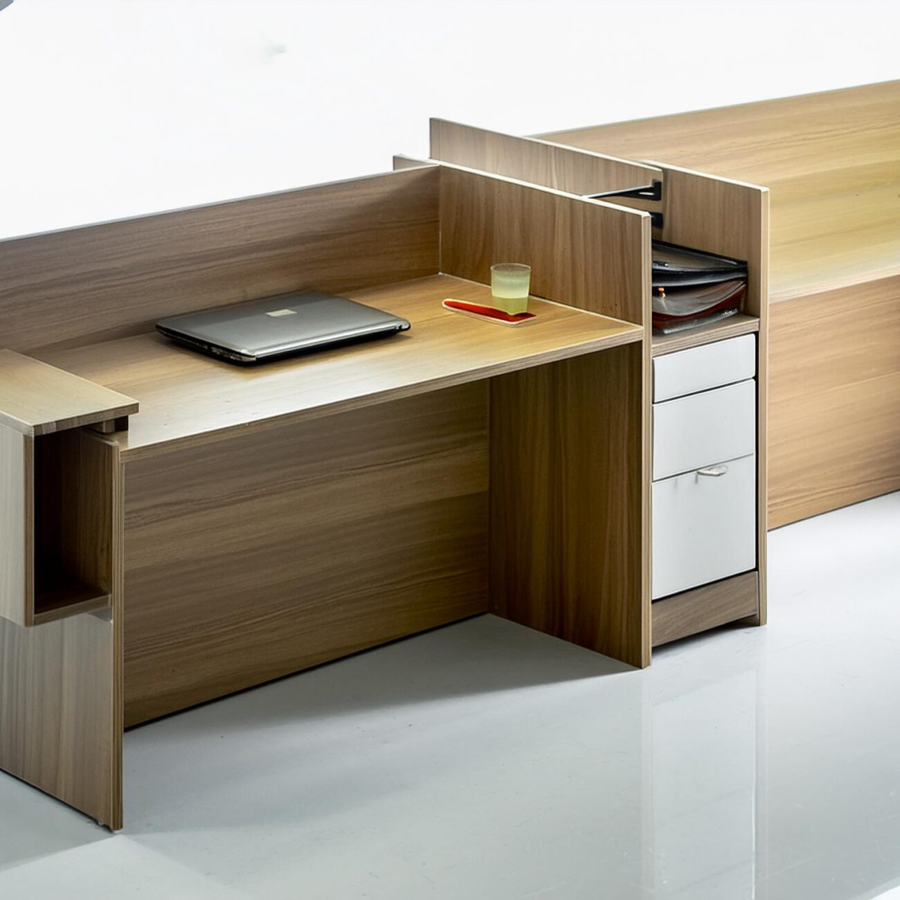 diseño de mueble modular y escritorio