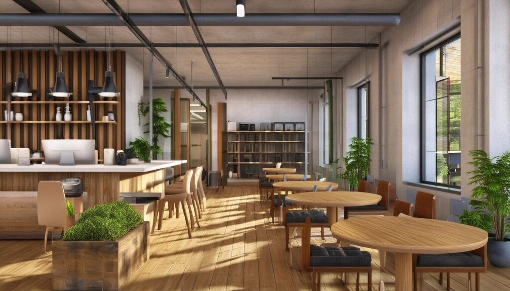 diseño de espacios comerciales - diseño de restaurante